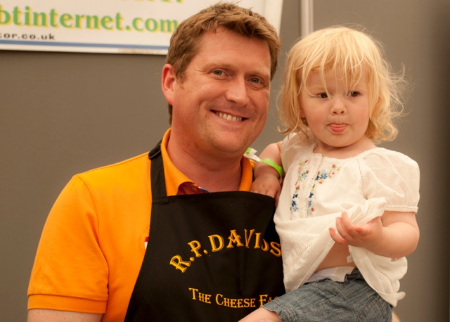 Helpers for The Cheese Factor at Derbyshire Food Fair 2012, Hardwick Hall