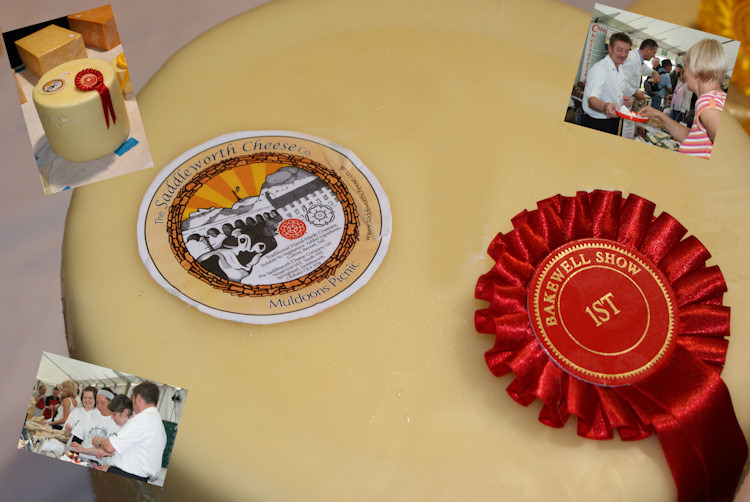 Prize Winning Saddleworth Cheese - Bakewell Show 2009