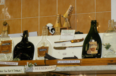 Further selection of bottle cheeseboards