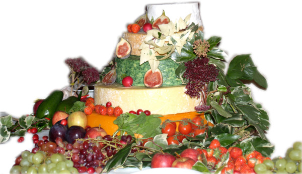 Wedding Cheese Cake at Reception