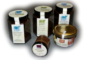 Catherine's Choice Chutneys and Quince Cheese