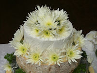 Cheese Wedding Cake Construction - Decoration 10