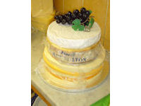Cheese Wedding Cake Construction - Example 2