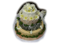 Cheese Wedding Cake Examples 3