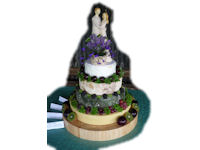 Cheese Wedding Cake Examples 6