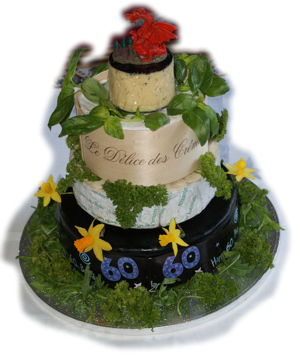Cheese Wedding Cake Examples 16