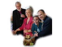 Cheese Wedding Cake Featured-Couples 4