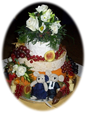 The Kitchen Wedding Cheese Cake from Davidson Cheese Factor