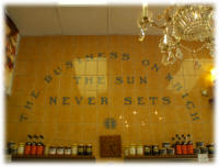 The Sun Never Sets Internal Tiling to R.P. Davidson Cheese Factor of Chesterfield